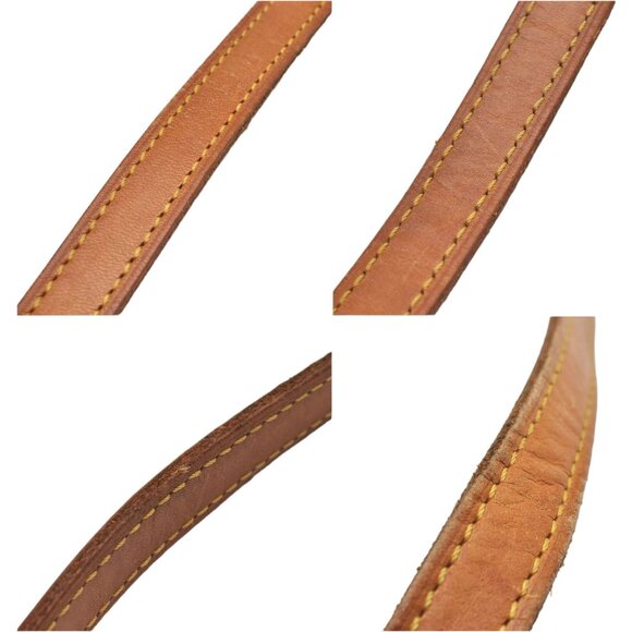 830177AG (V2) Louis Vuitton Strap 39.6" Beige Leather - Picture 6 of 10